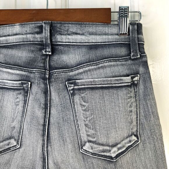 J Brand Faded Gray "Intent" Skinny Jeans Sz 25 - Picture 3 of 14